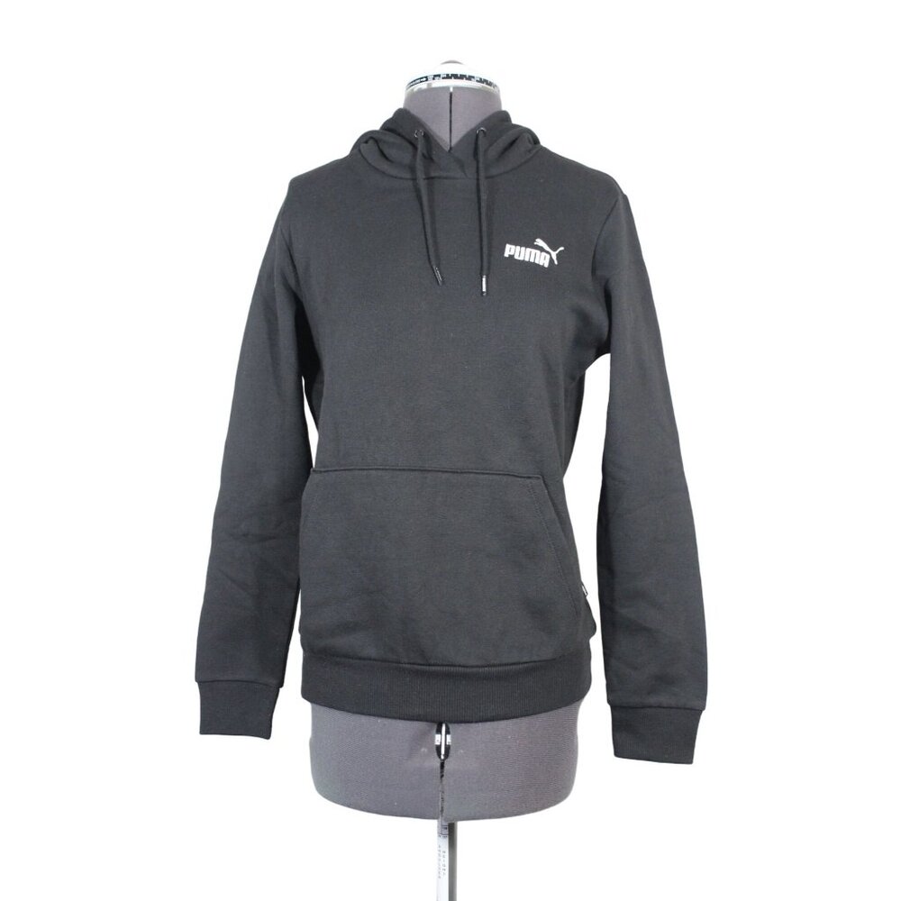 Puma women's‎ ESS+ embroidered long sleeve athletic pullover hoodie M